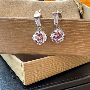 Elegant Silver Drop Earrings